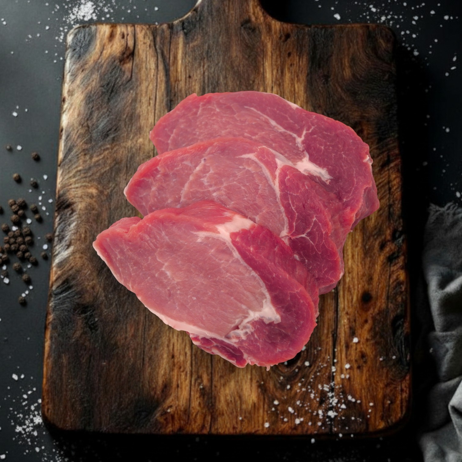 Schweinshohrücken Steak