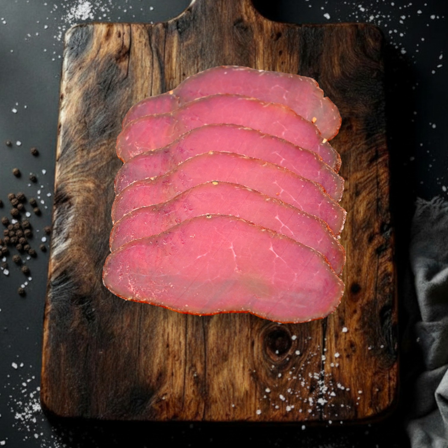 Mostbröckli geschnitten