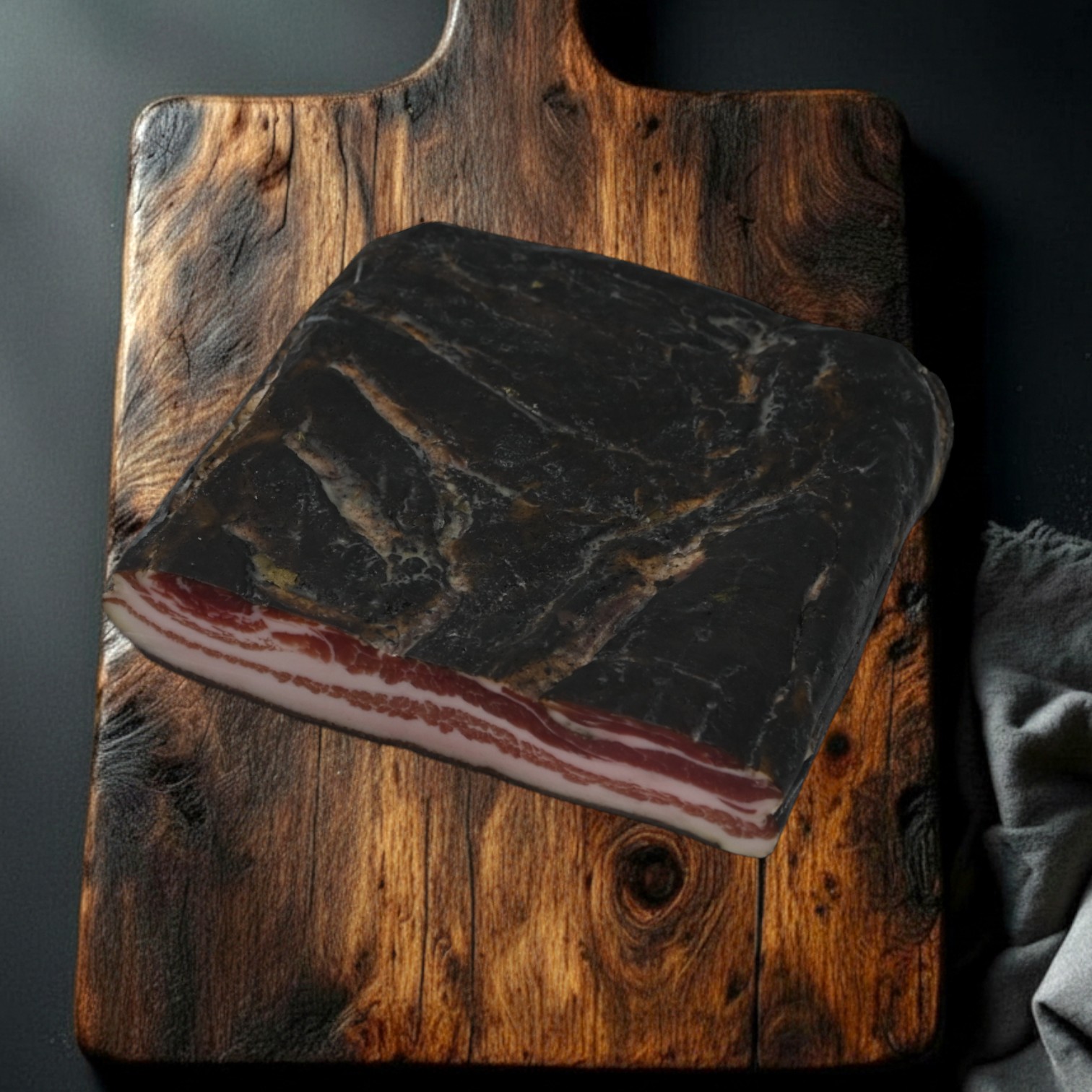 Bauernspeck m. Schwarte am Stück