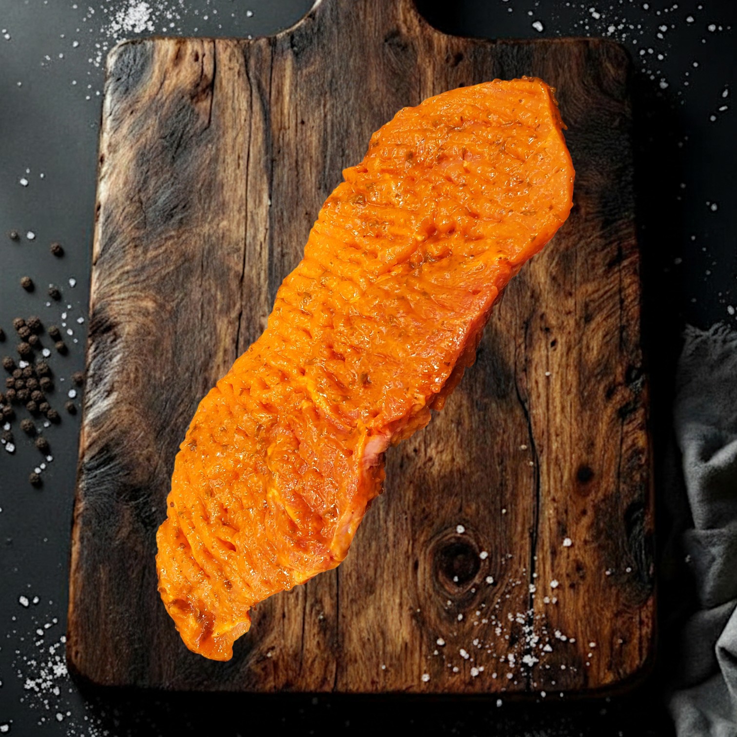 Cognac Steak Schwein Vac.