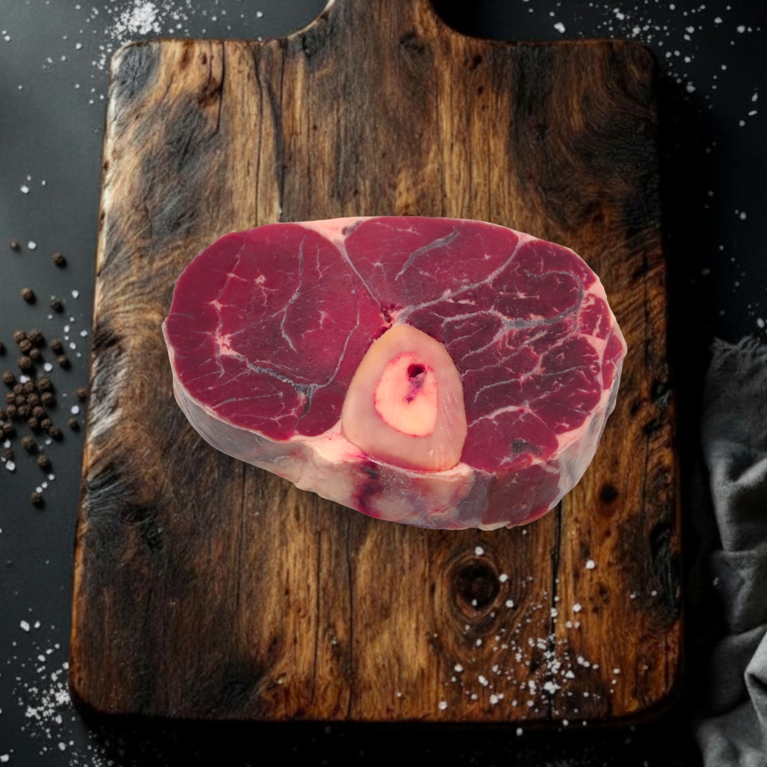 Rindshaxen geschnitten