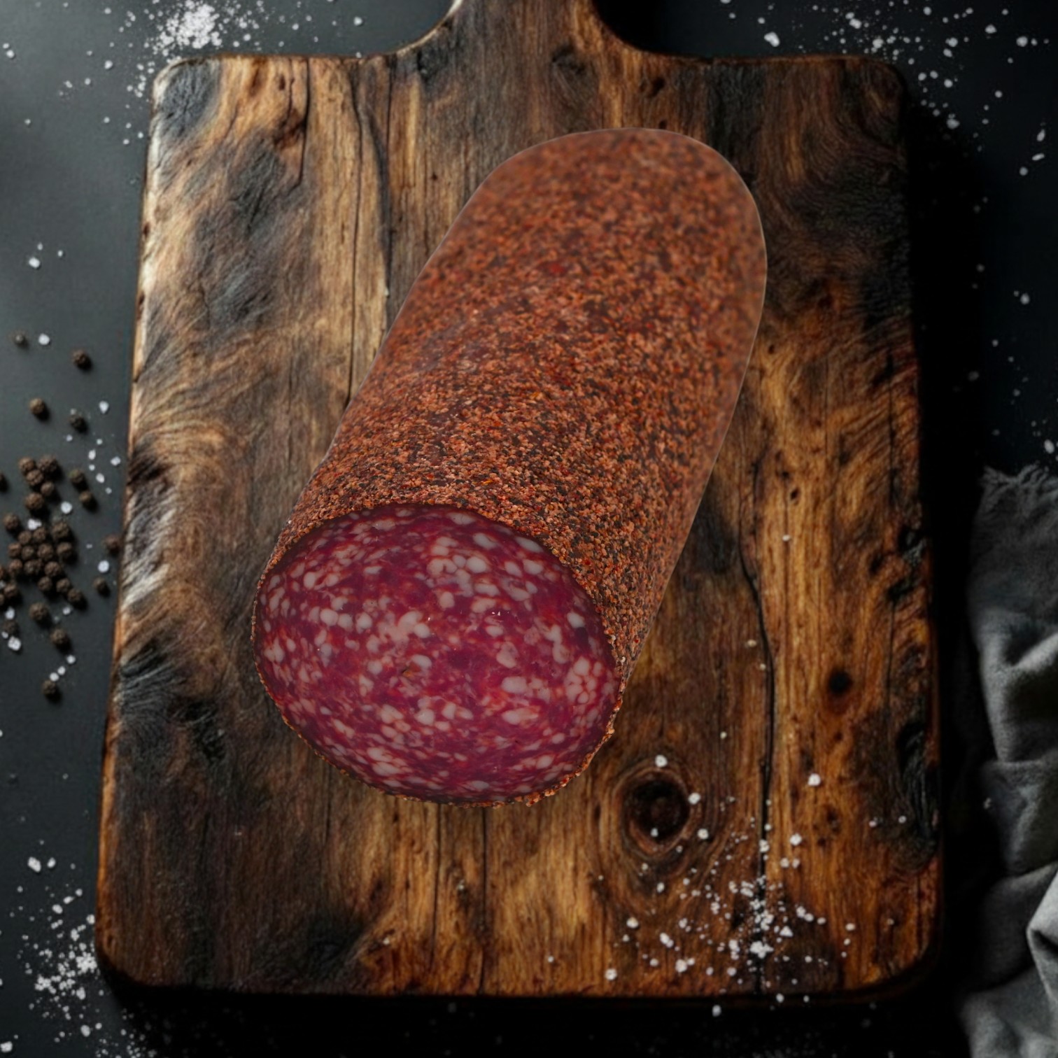 Pfeffer Salami am Stück