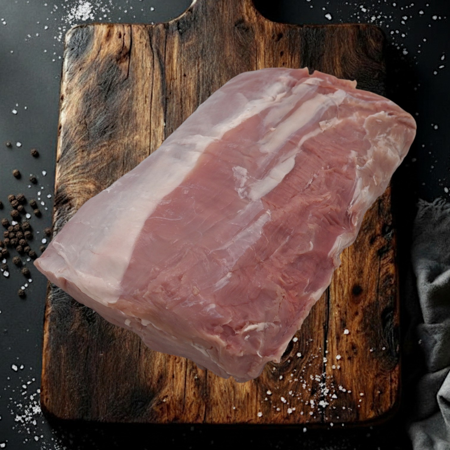 Kalbshohrücken am Stück