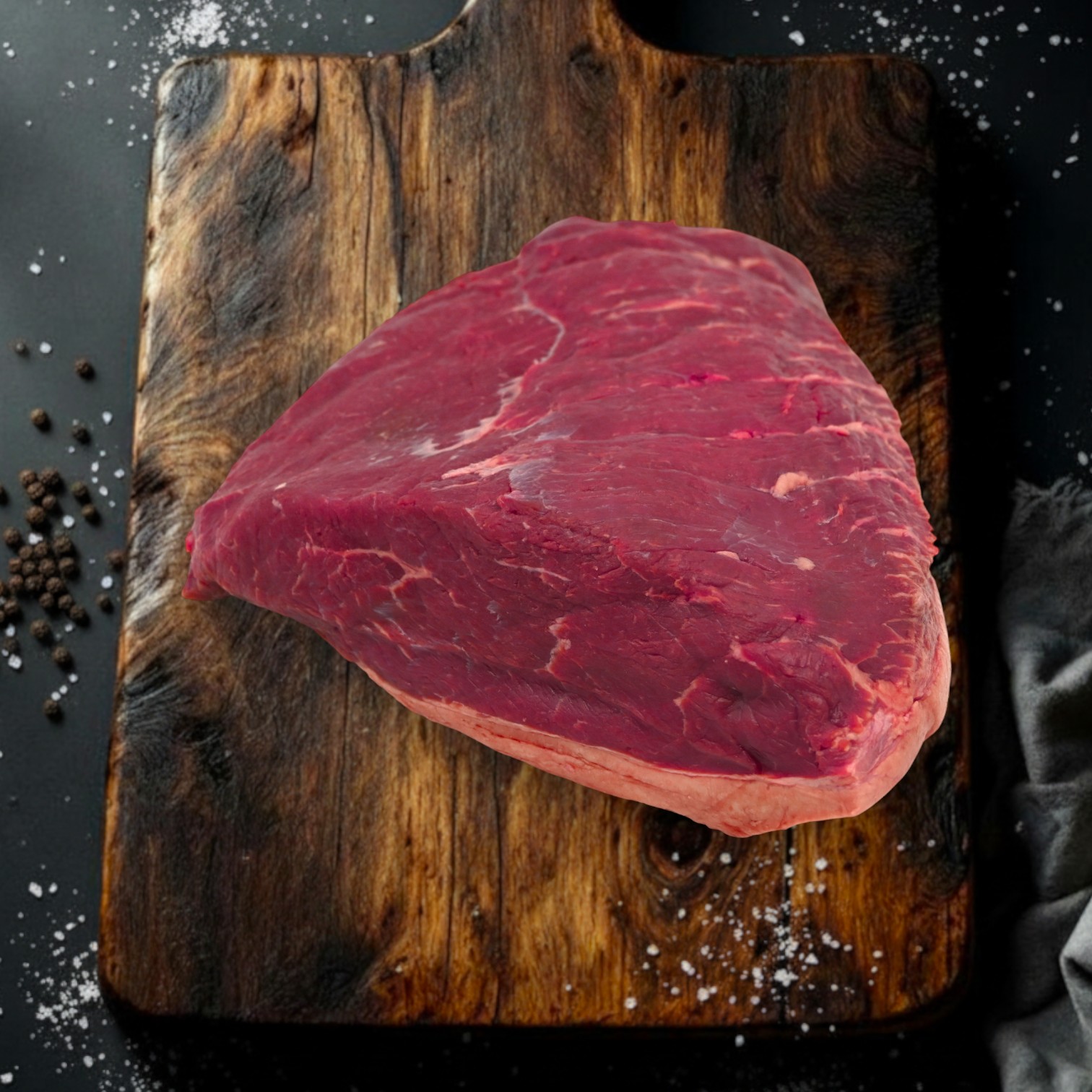 Rindshuftdeckel mit Fett