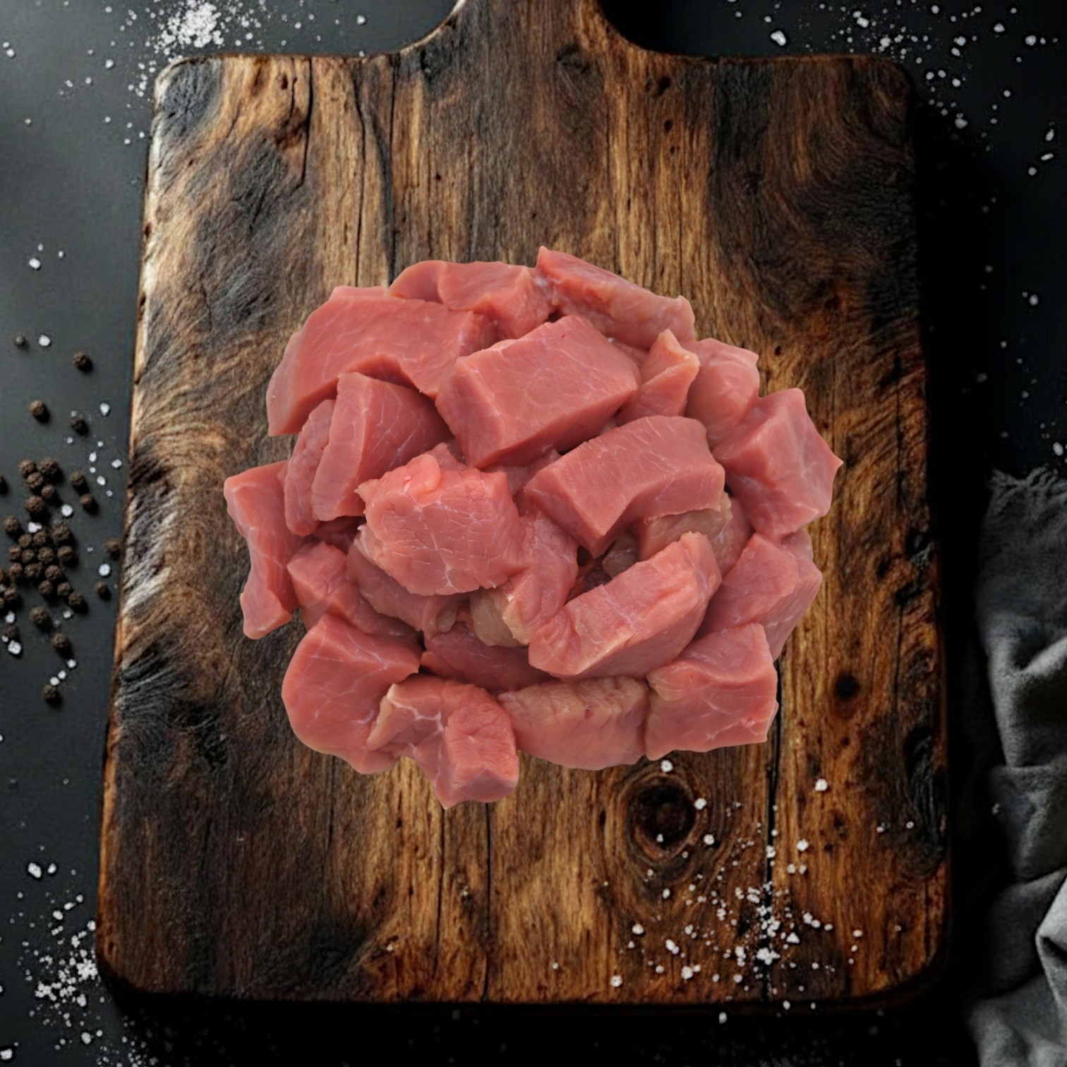 Kalbfleisch geschnetzelt