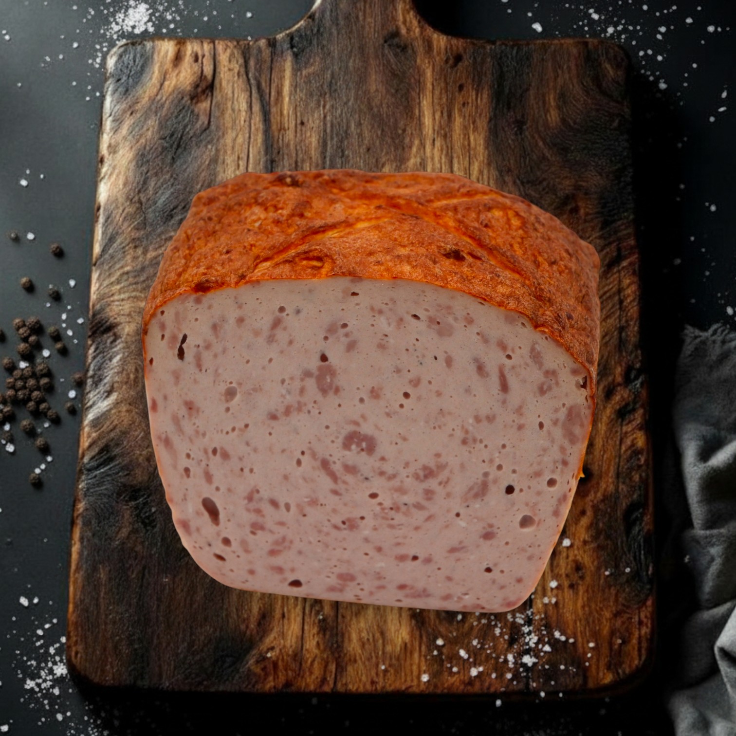 Bauernfleischkäse am Stück